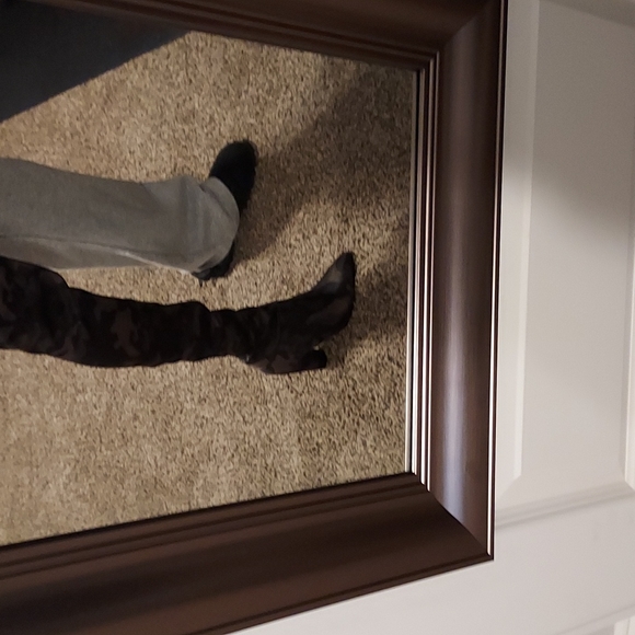 💟STUNNING💟ALDO THIGH HIGH CAMO BOOTS - Picture 11 of 13